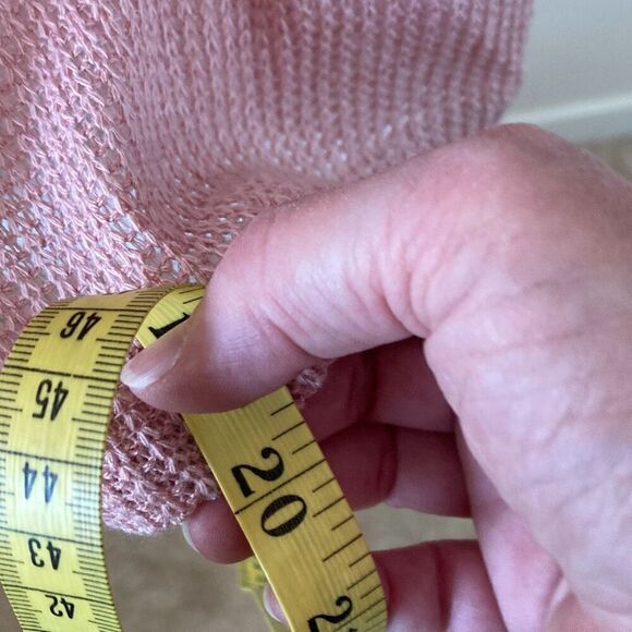 Lumiere Lightweight Cropped Sweater Size large (M8) - Picture 7 of 7